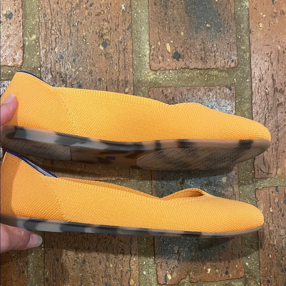 Rothy's Women's Orange rounded toe Flats - Picture 6 of 11